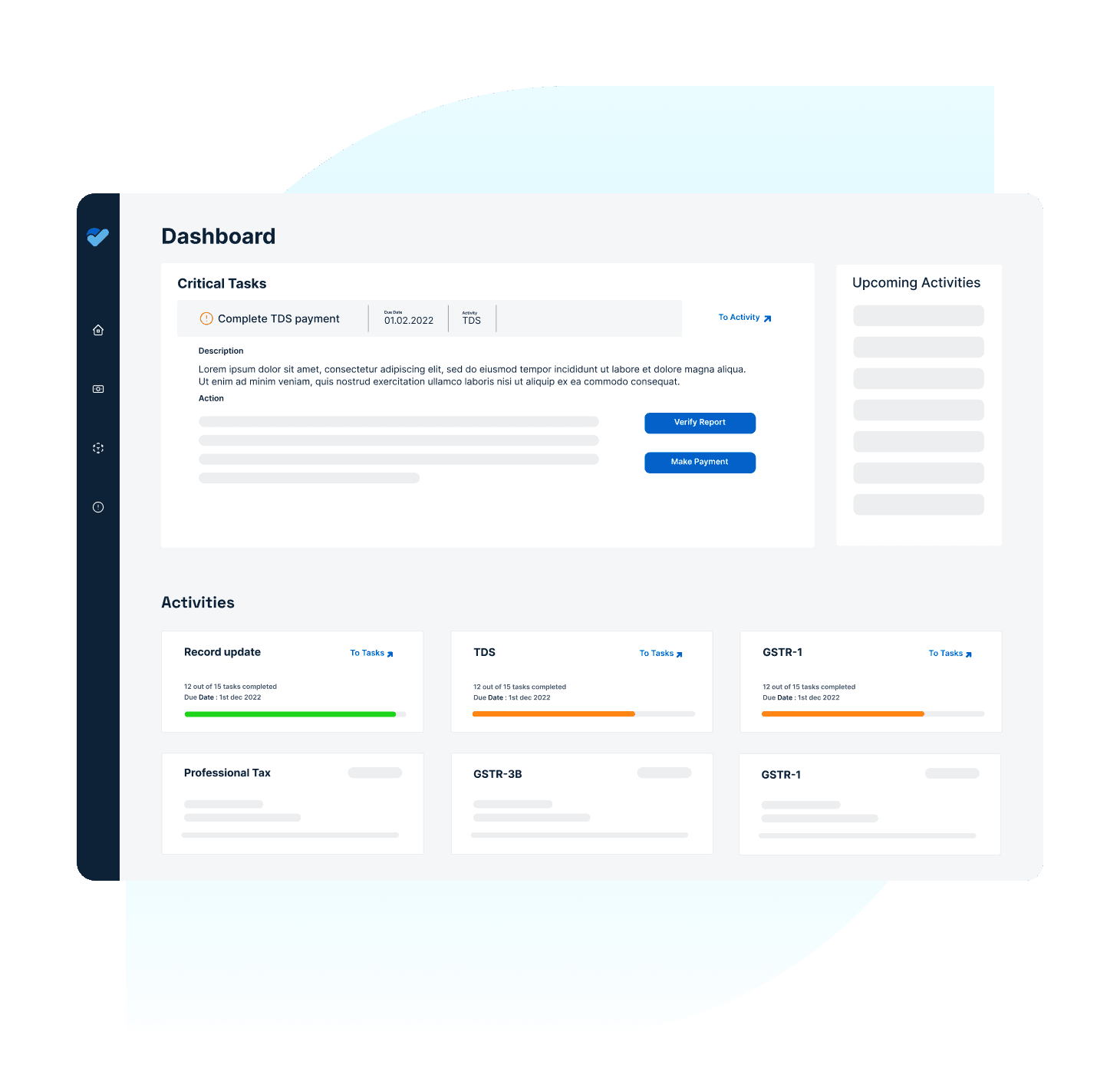 Prevale Compliance Dashboard
